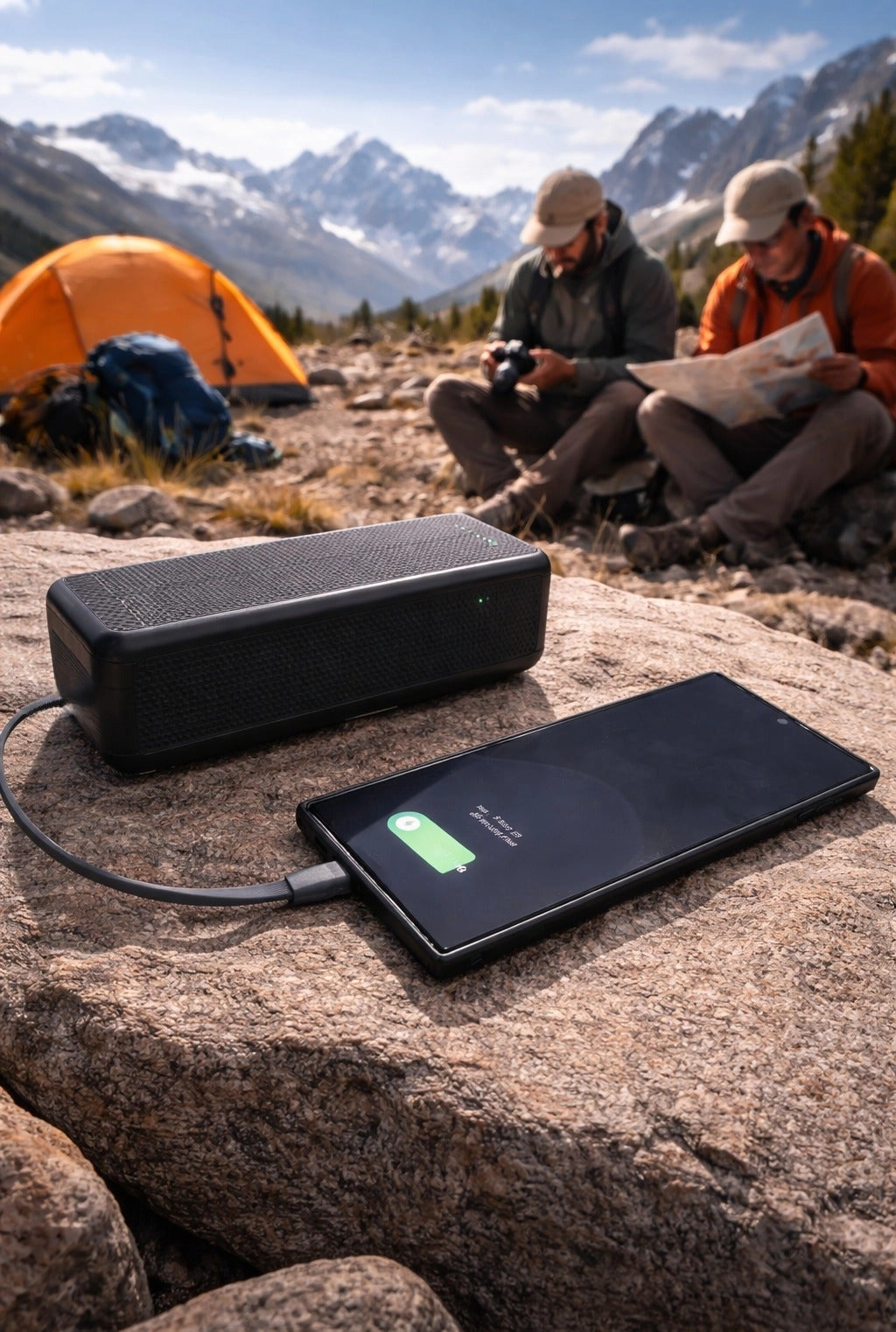 Solar Power Bank - 30000mAh 22.5W Fast Charging