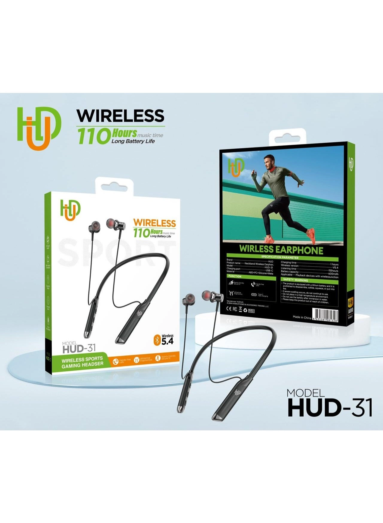 HD+ HUD-31 Wireless Earbud