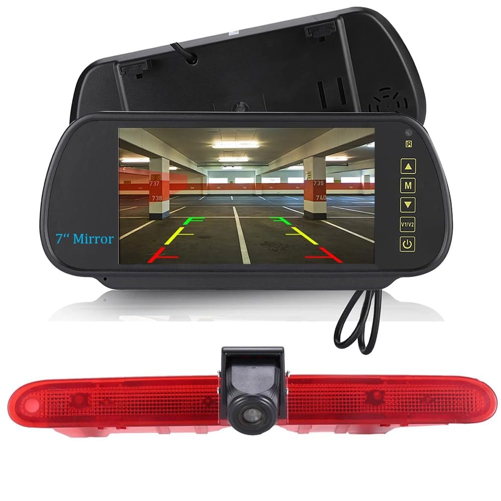 TFT LCD monitor + rear view camera - Night vision 628 x 586