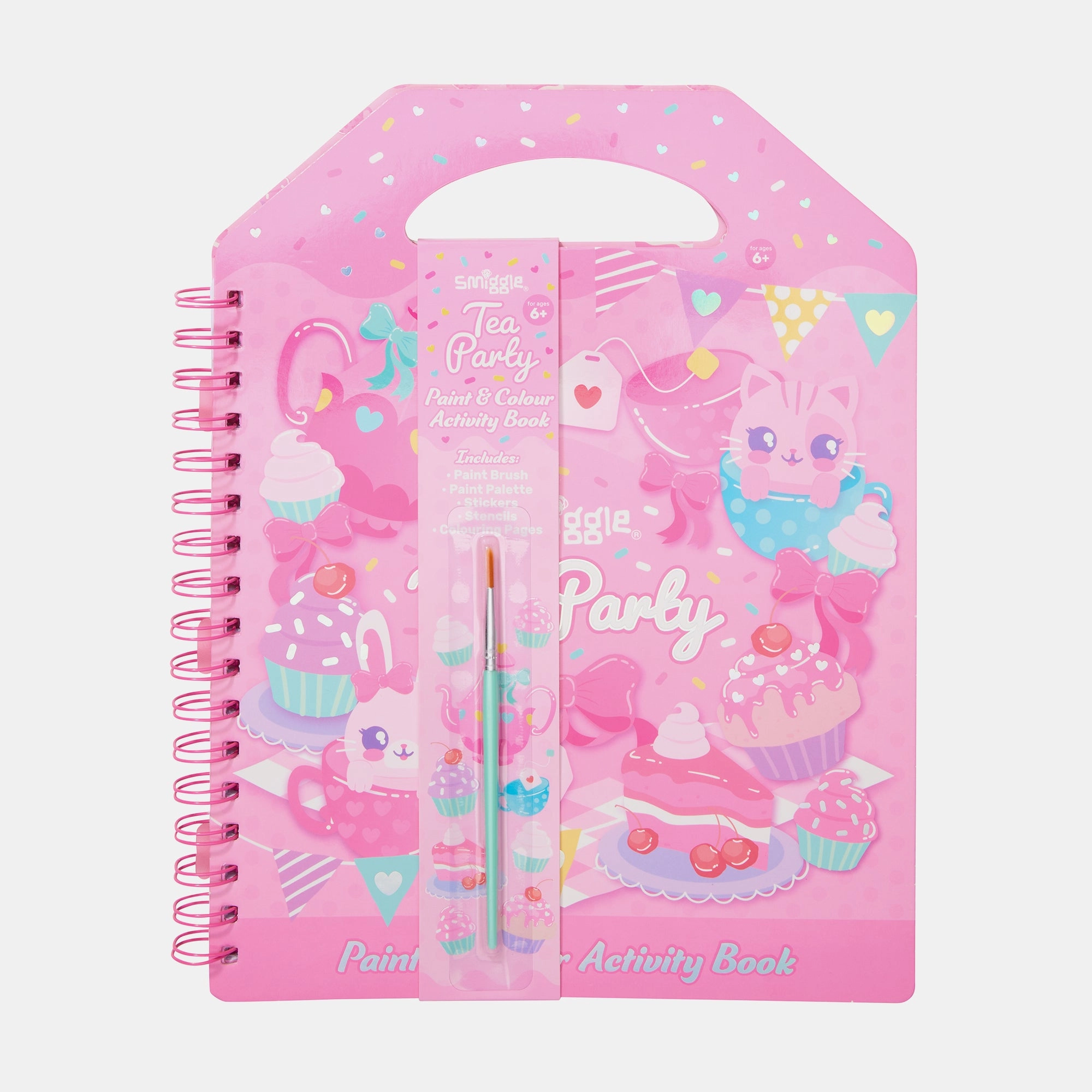 Smiggle Tea Party Activity Book - 6+ years