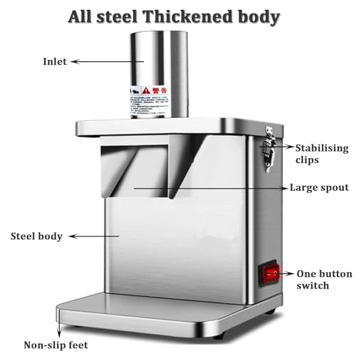 Commercial Vegetable and Fruit Dicer Machine - Electric