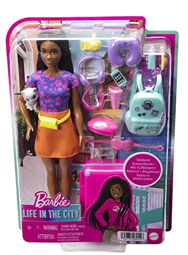 Barbie Life in the City - Plastic Vinyl Ages 36+