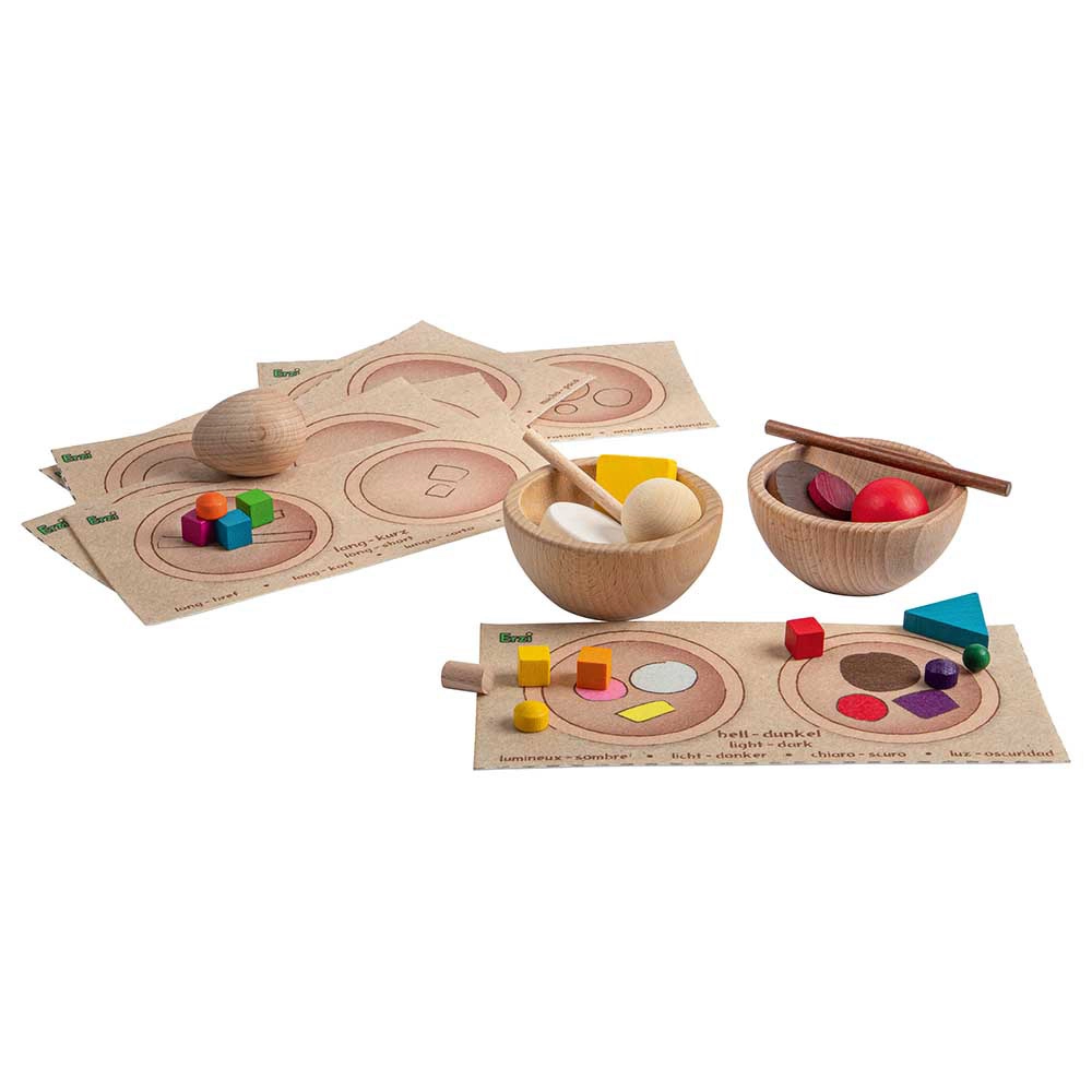 Sort And Companre Educational Game - Suitable for 4 years & above 21 pieces