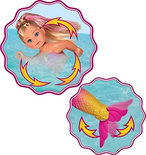 Evi Love Swimming Mermaid - Multicoloured Plastic