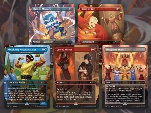 MTG Decks & More Secret Lair x Avatar: The Last Airbender | The Ember Island Players - Non-Foil Edition