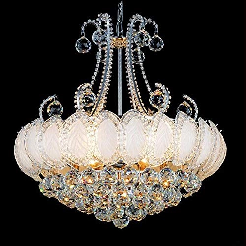 Atmospheric Round Small Chandelier - Silver 80*70cm Crystal