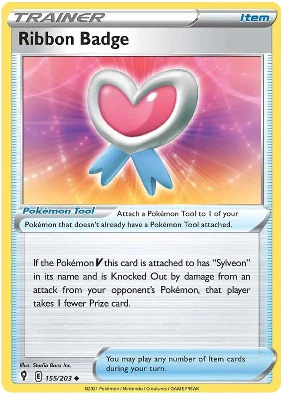 Pokémon Pokemon Ribbon Badge 155/203 - English