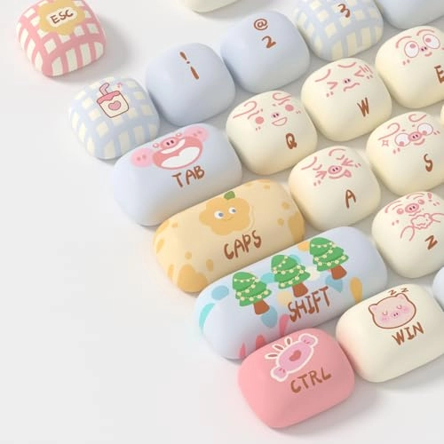 Piggy Party Keycap Set - MOG profile 139-Key