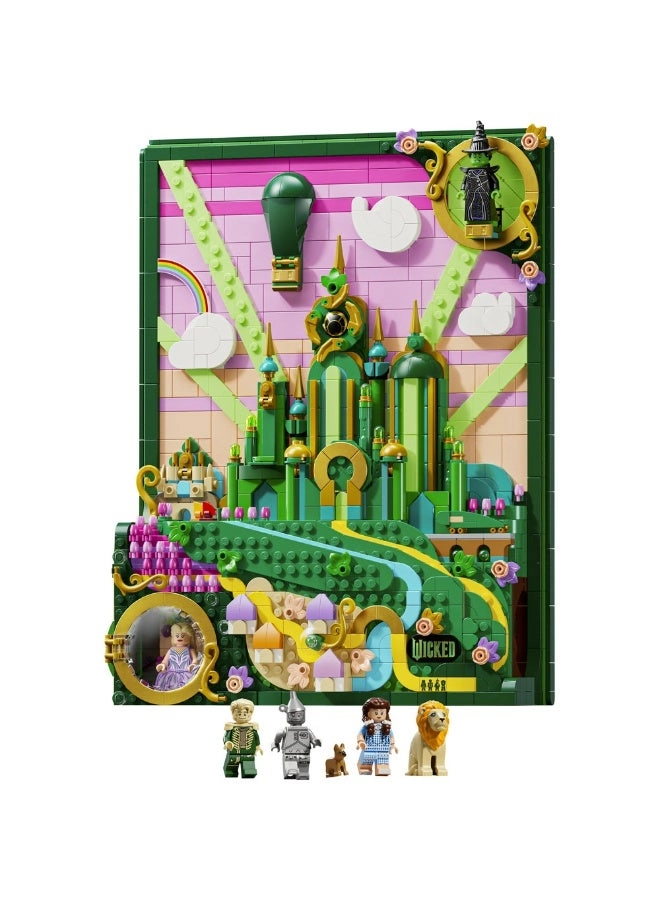 Emerald City Wall Art - Wicked 1518 Pieces