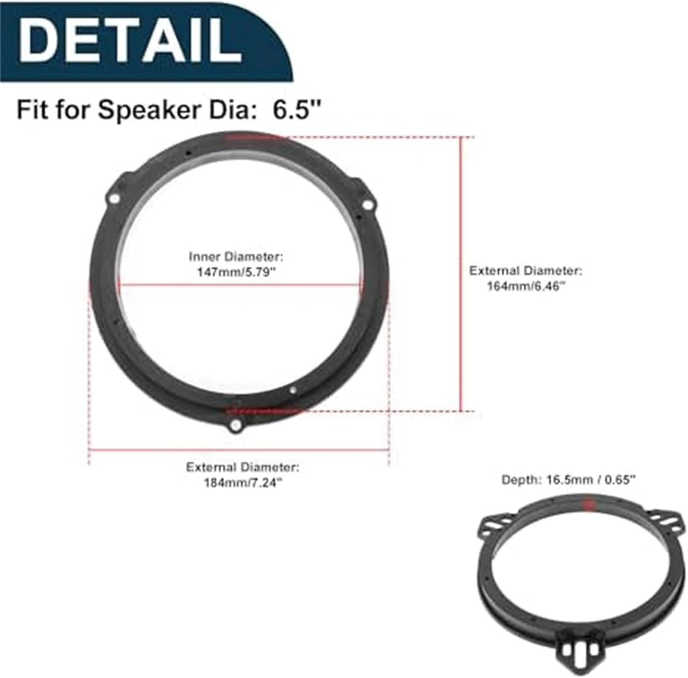 Speaker Spacer Ring - Bronco Sport 2021