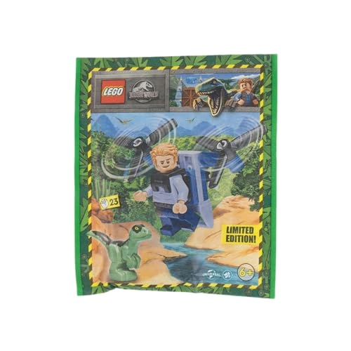 Jurassic World - Owen Grady + Baby Raptor (122328) 2 pcs