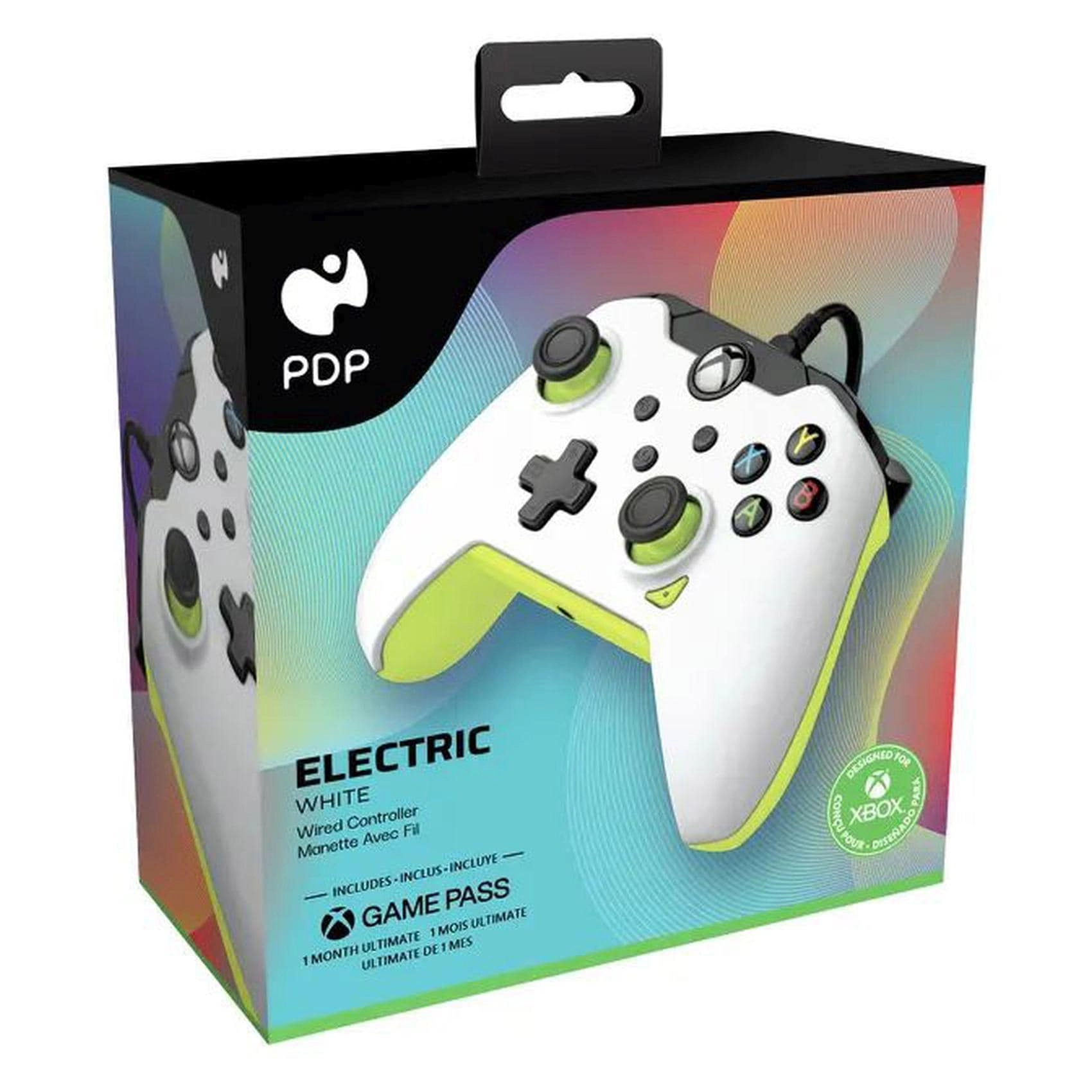 Electric Wired Controller - White Xbox Series X