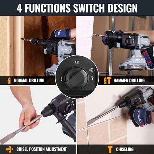 Hammer Drill - 4 Amp Hours