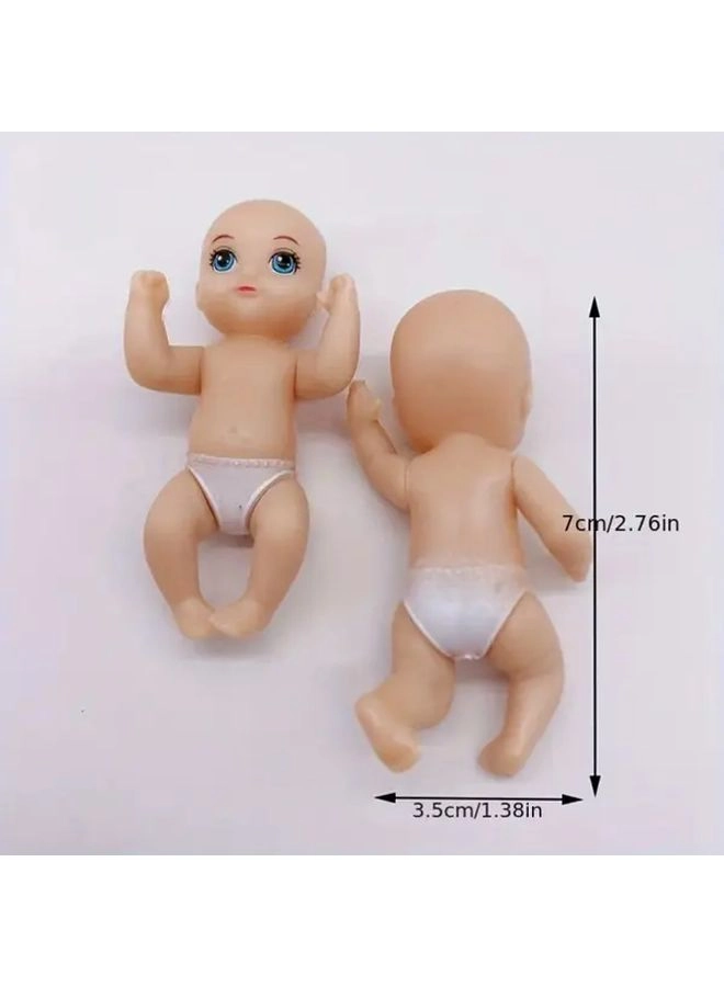 Generic Kawaii Little Doll - 2.76 Inch 8 Pieces Ages 3+ Set