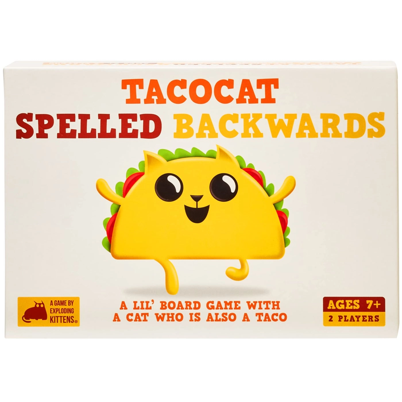 Exploding Kittens: Tacocat Spelled Backwards - Card Game