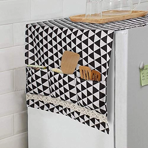 Refrigerator Cover - Cotton Green