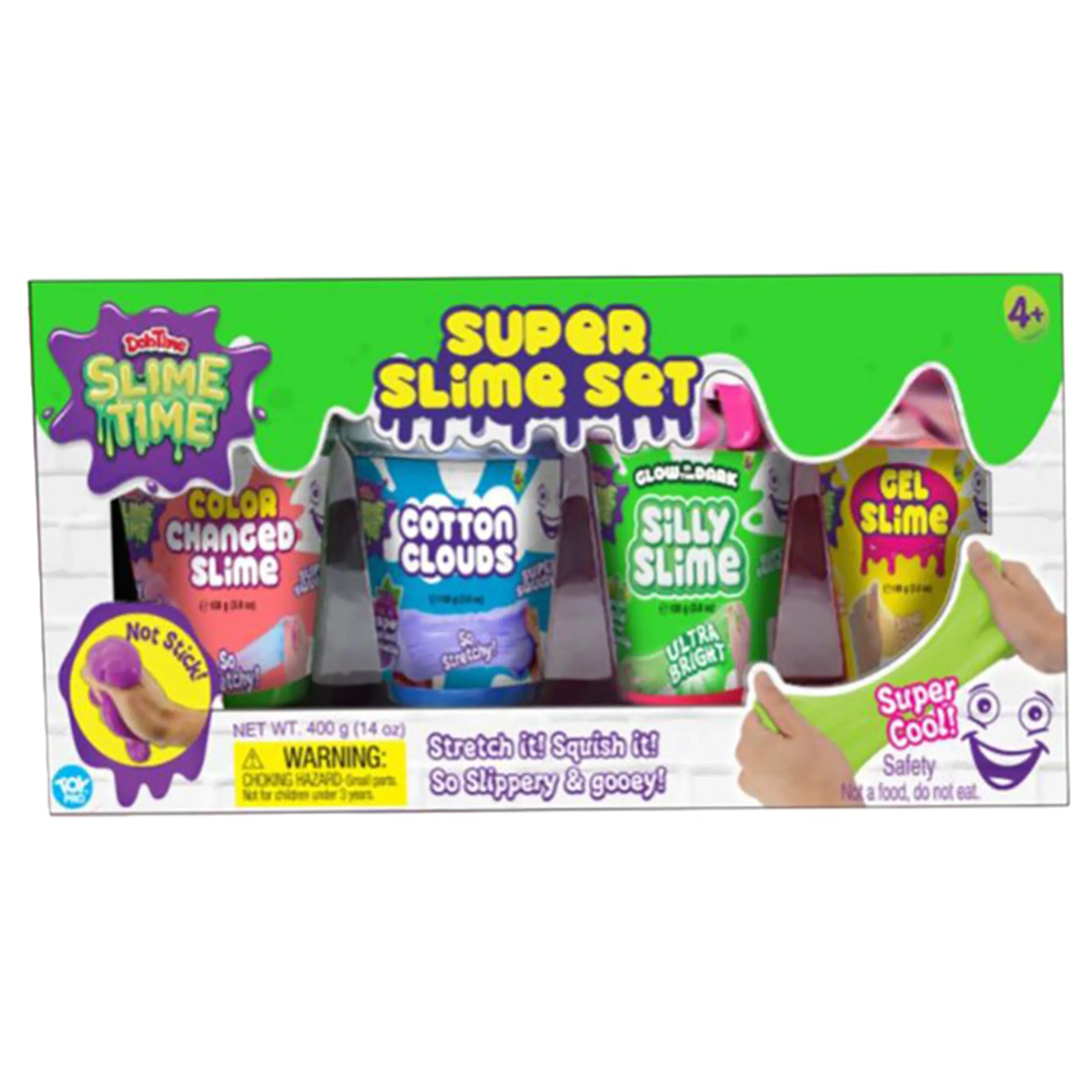 Slimetime Superset Slime - 4+ years 4 pcs