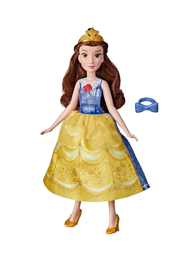 Disney Belle Fashion Doll - 10.7 inch Spin and Switch Ages 3+