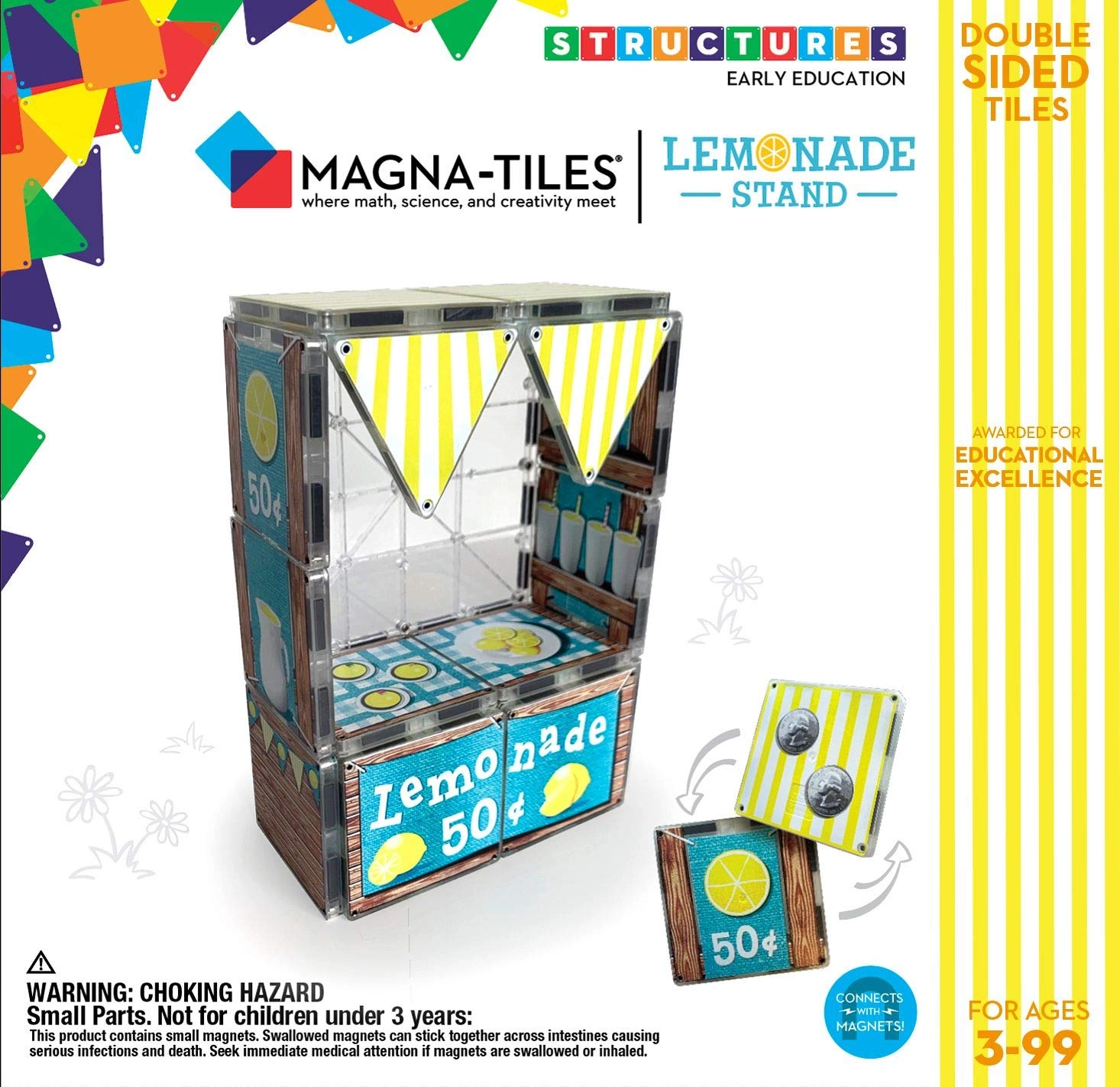CreateOn Lemonade Stand Structure Set - counting/money/addition/subtraction