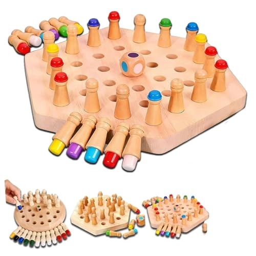 Wooden Memory Match Stick Chess