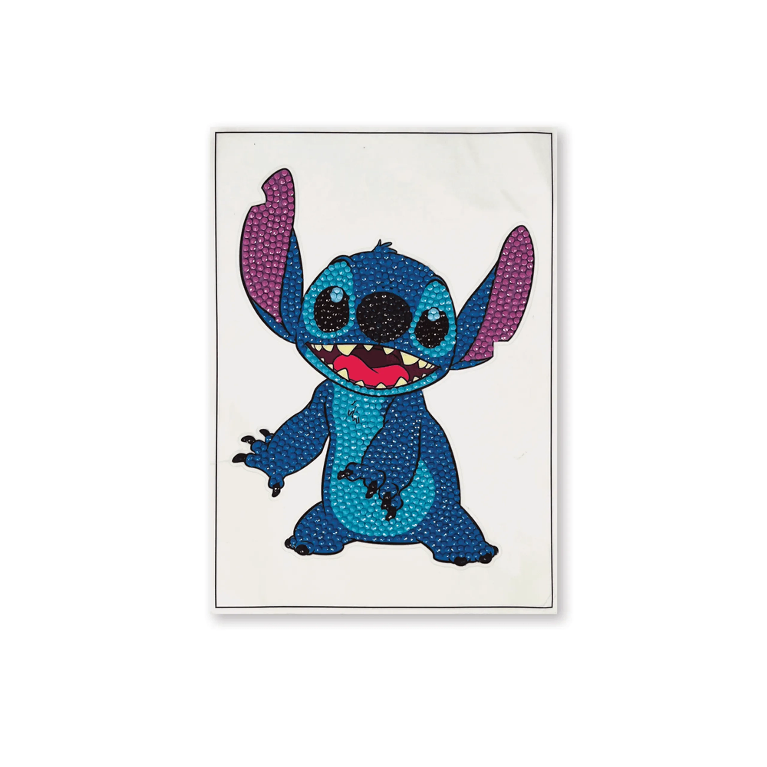 Disney Stitch Sticker Book Crystal Art 1 pcs
