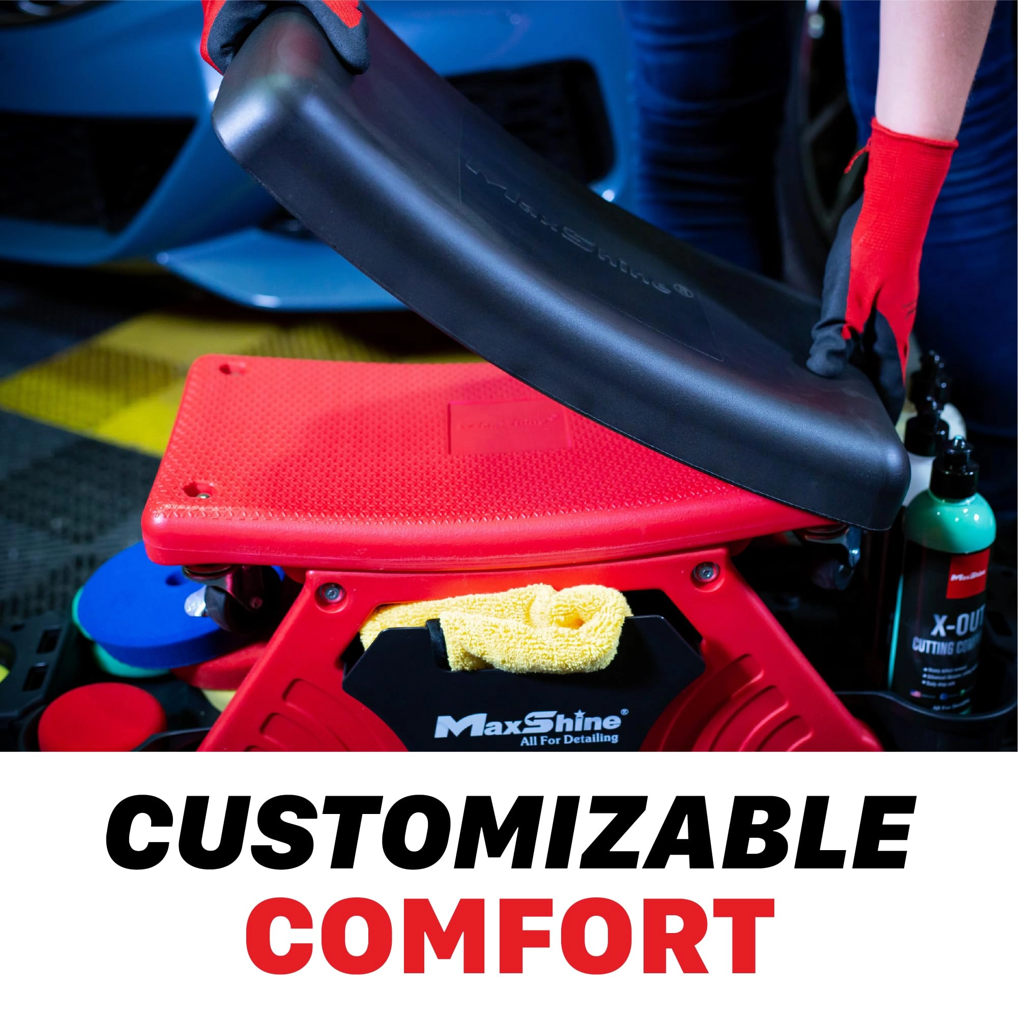 Detailing Creeper Cushion - Premium Soft Rubber