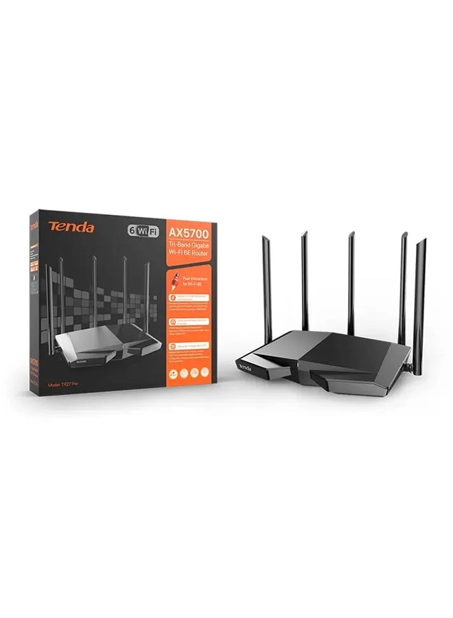 TX27 Pro - 5665 Mbps Wi-Fi 6E