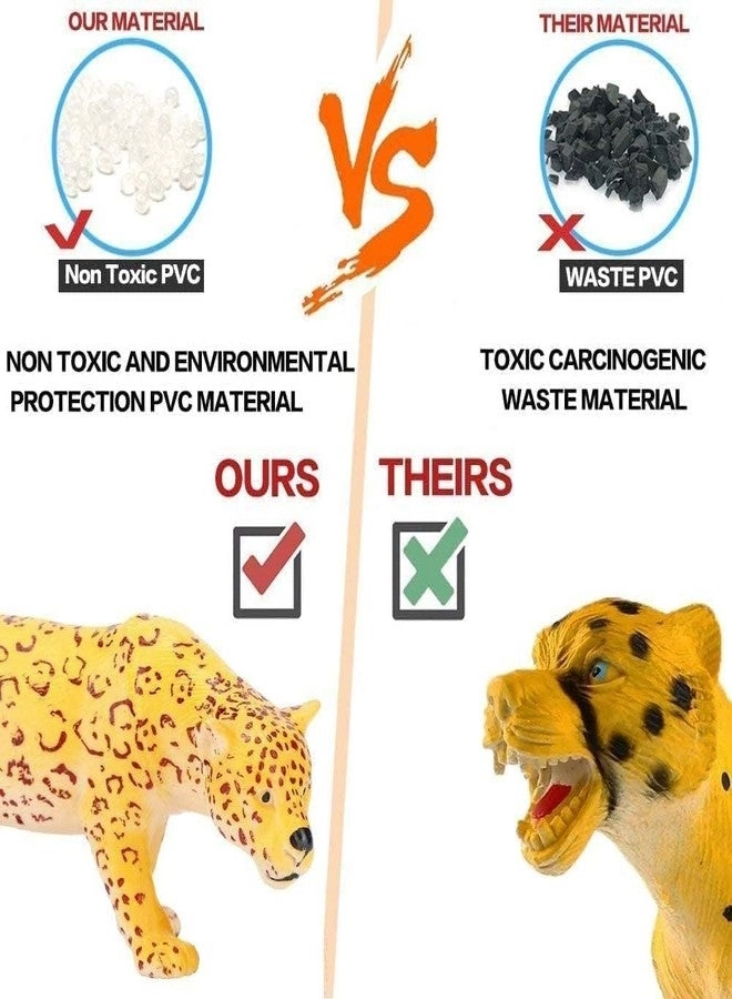 Realistic Domestic Animals Toys - 3 years+ 12 pieces