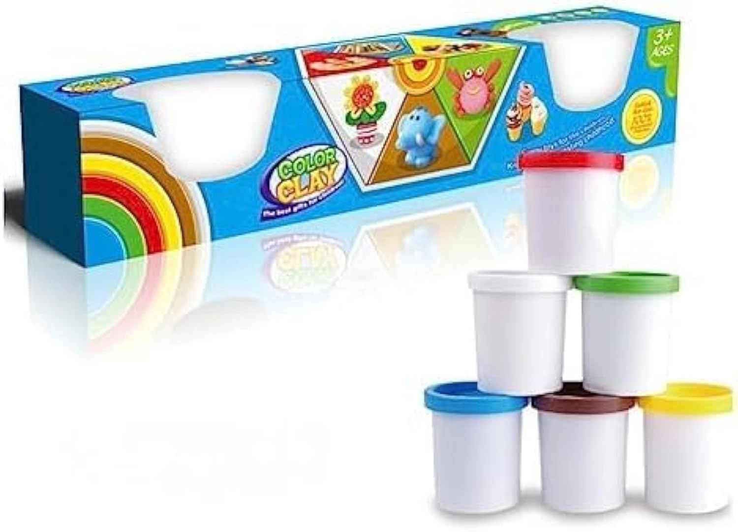 FITTO Clay Dough Pack - 6 pcs
