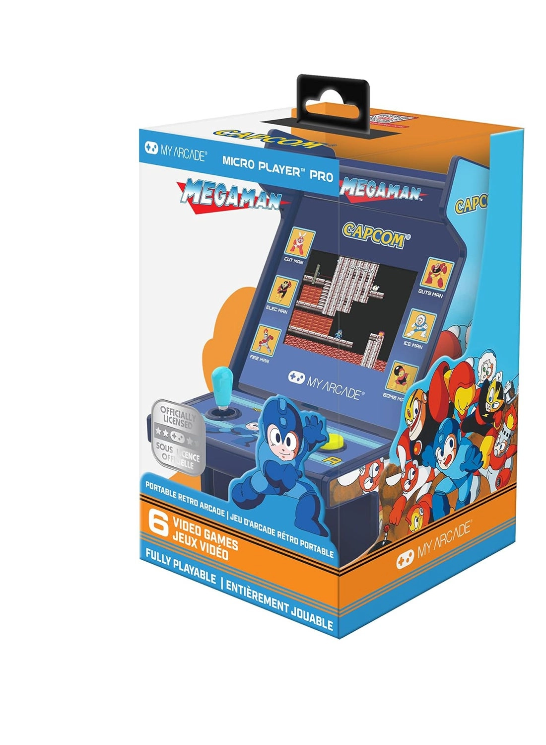 My Arcade Mega Man Micro Player Pro - 6 Games 2.75" screen