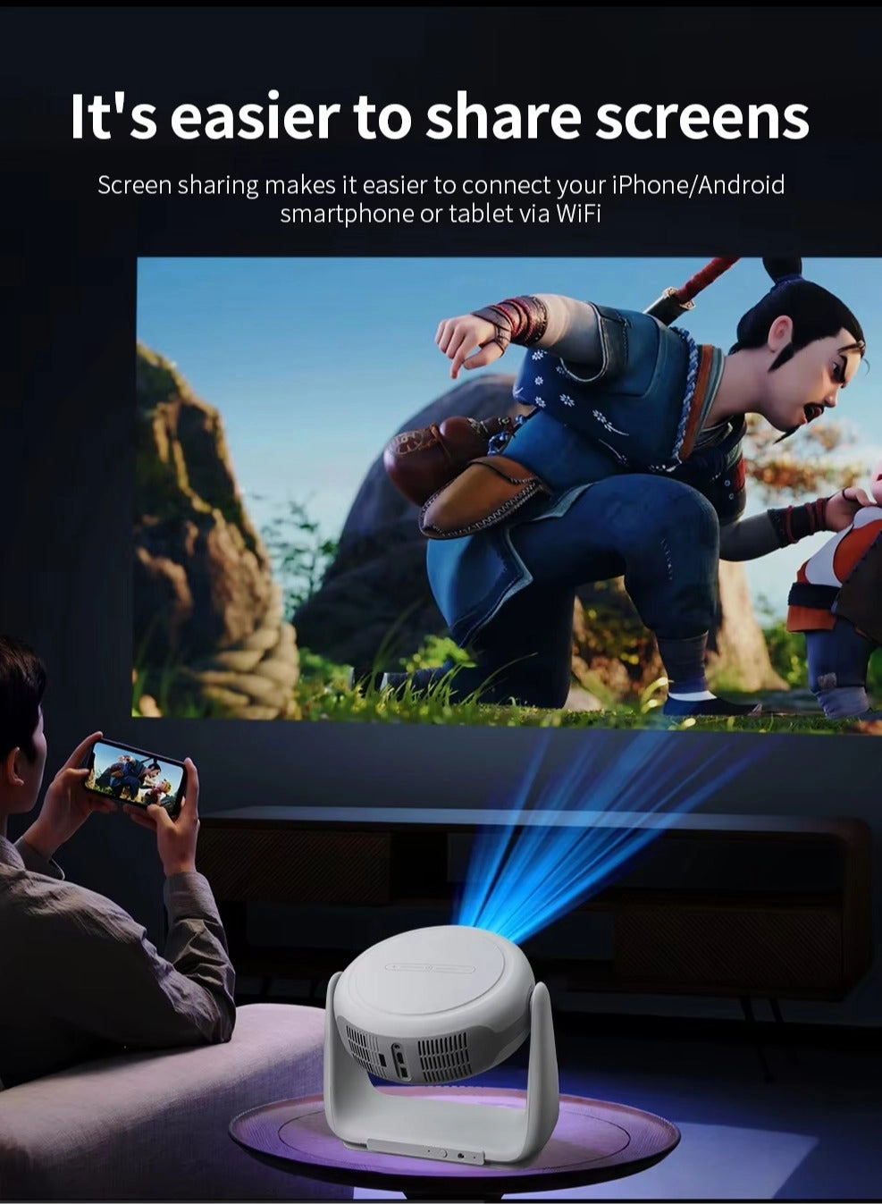 K1 230 ANSI Lumens 1280x720P