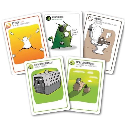 Exploding Kittens: NSFW Edition - Card Game (French)