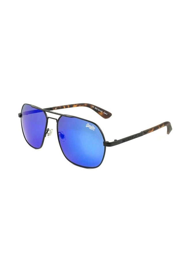 SuperDry Square Sunglasses - 60 mm Blue