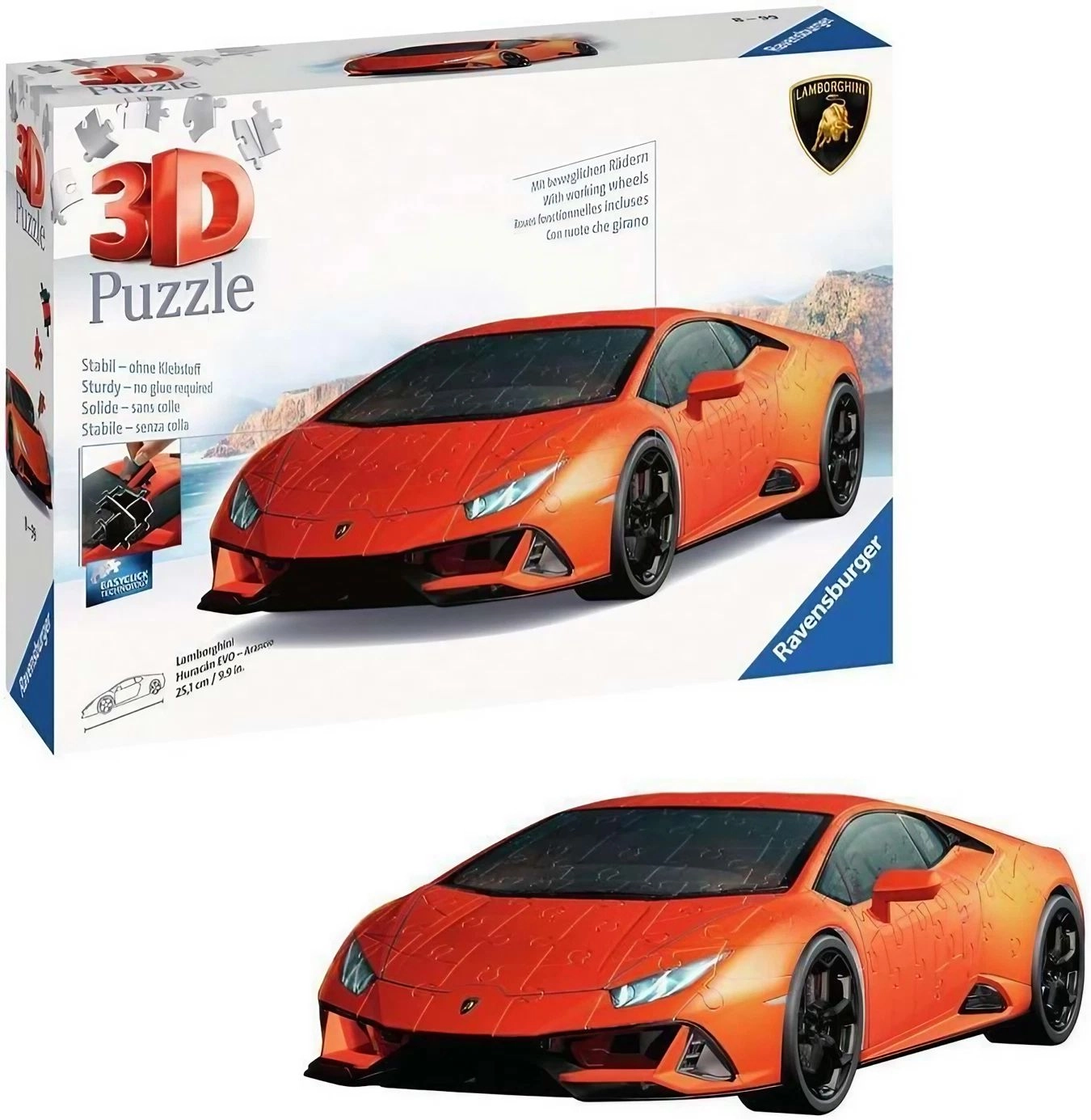 Lamborghini Huracán EVO 3D Puzzle (4005556115716) - 108 pcs