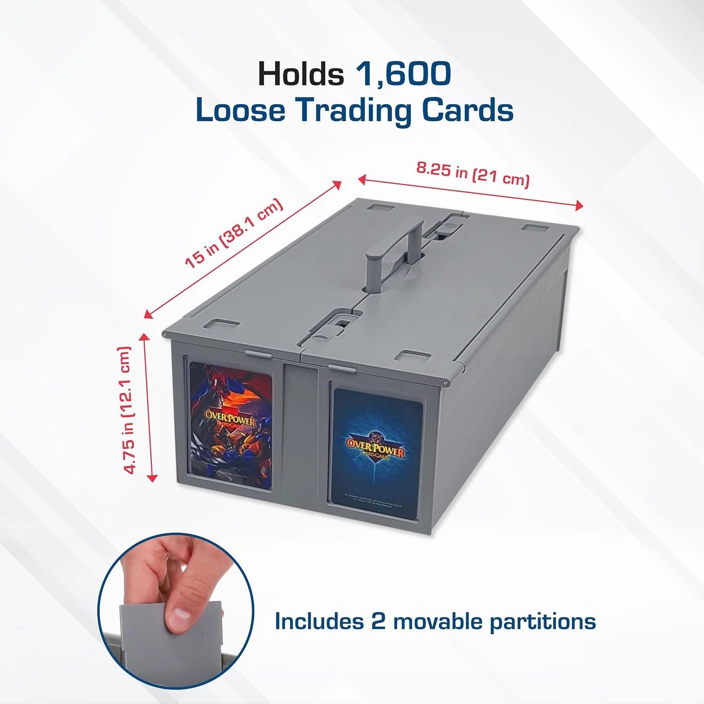Collectible Card Bin - 1600 pcs Pack