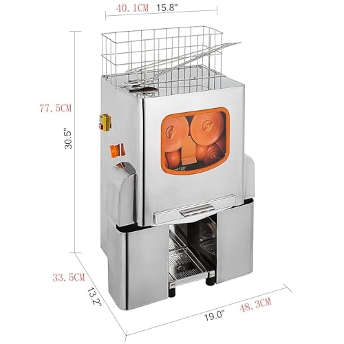 Commercial Fresh Orange Juicer - 120W
