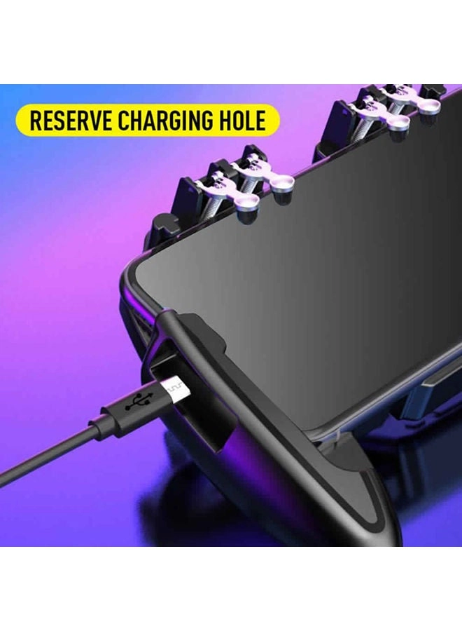 Six Finger Cooling Fan Phone Game Controller - wireless