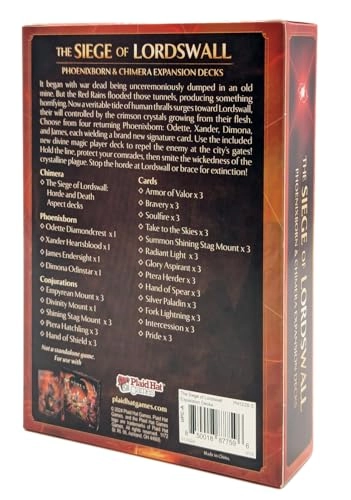 Ashes Reborn: Red Rains Siege of Lordswall - Phoenixborn & Chimera Set