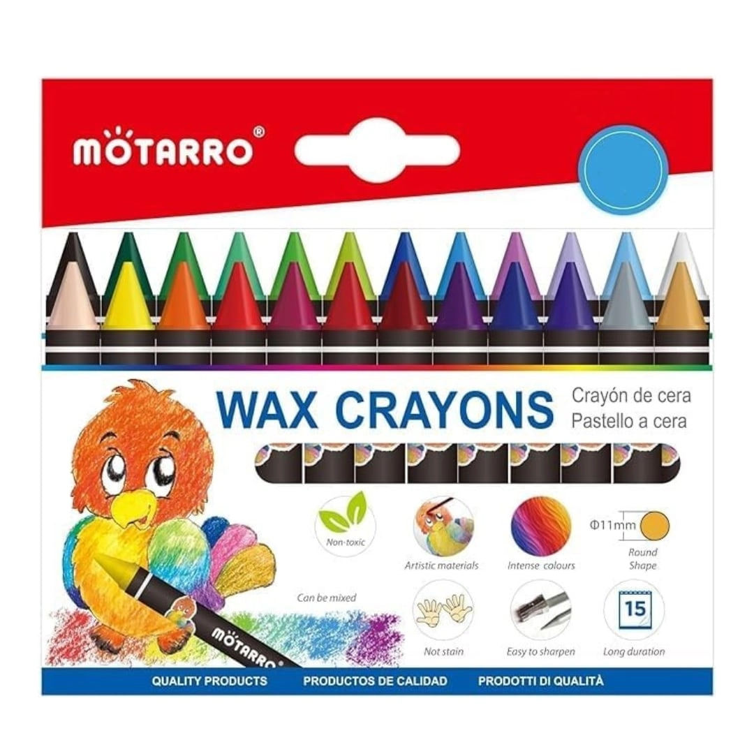 Wax Crayons - 24