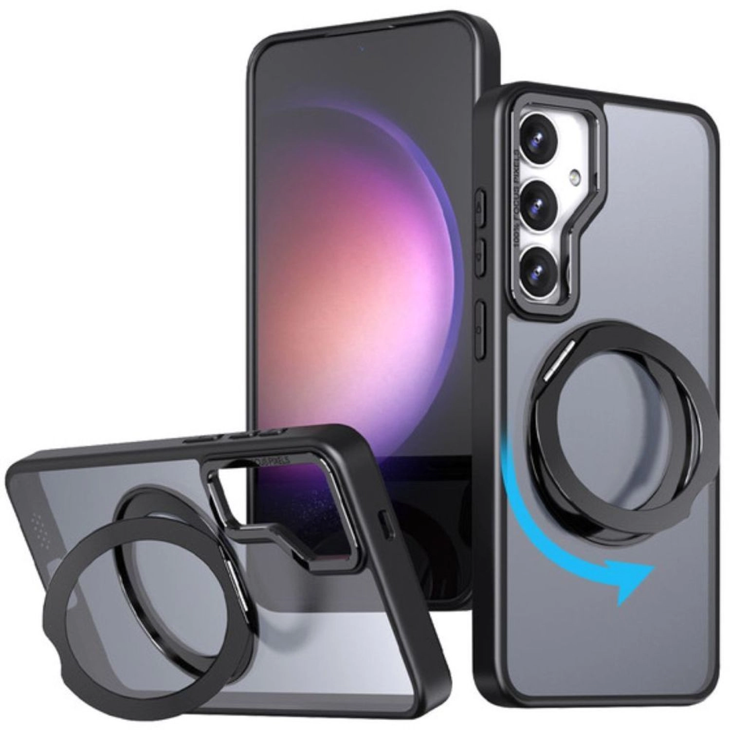 MagSafe Case - Assorted + Tempered Glass Screen Protector for Samsung S25 FE