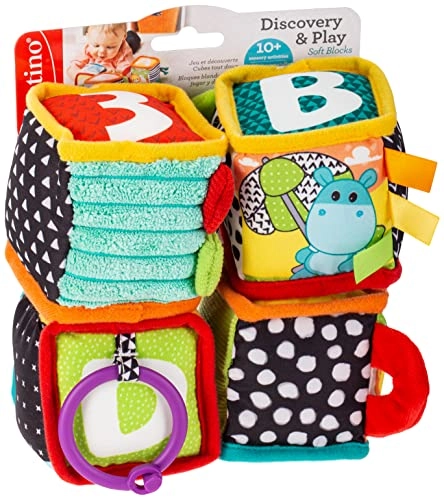 Discovery & Play Soft Block - Multicolor Plush