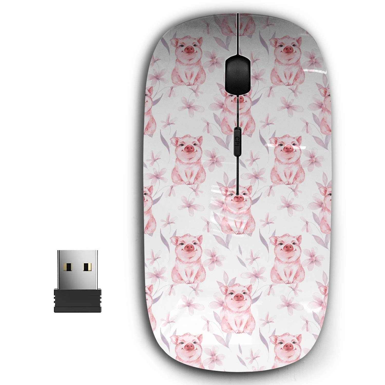 Ergonomic Portable Mouse - USB Wireless