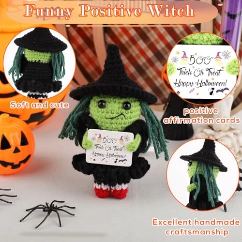 Halloween Crochet Witch - 7.49 x 13 x 4.98 cm 1