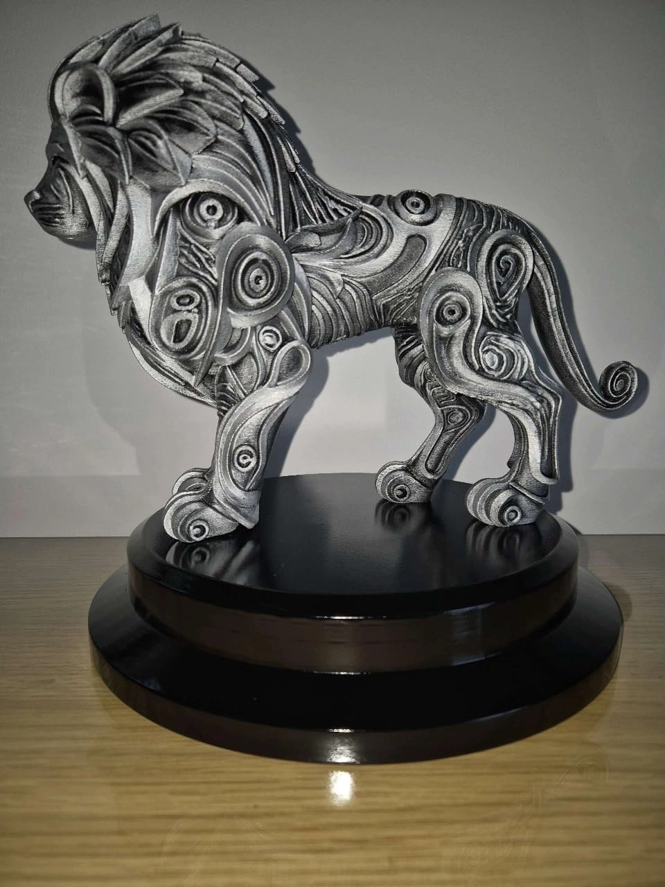 Lion Action Figure - PLA Plastic
