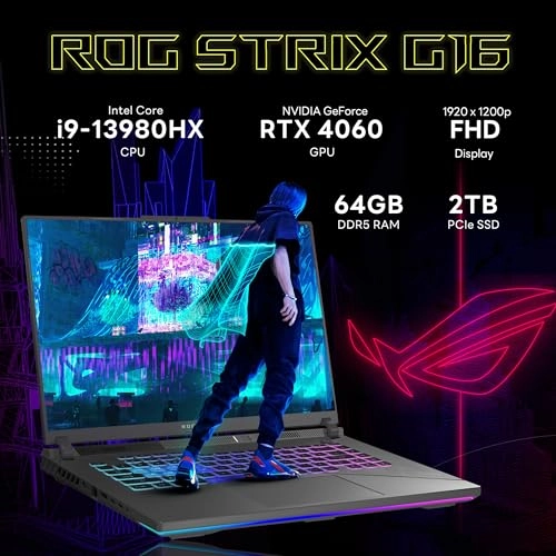 ROG Strix G16 - 16'' i9-13980HX 64GB DDR5 2TB SSD