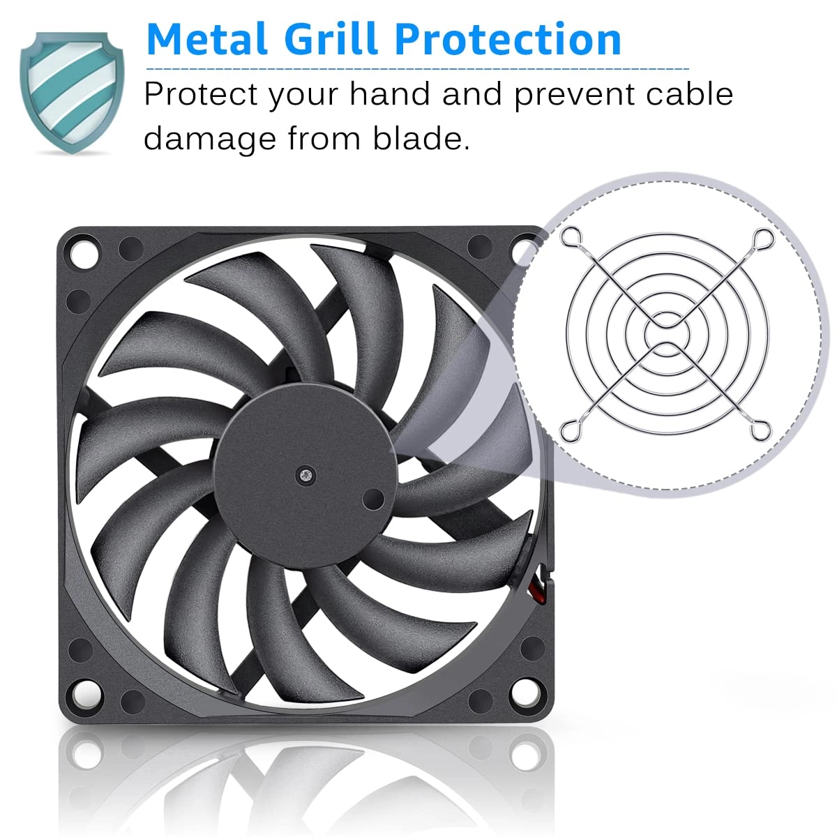 Brushless Cooling Fan - 80mm