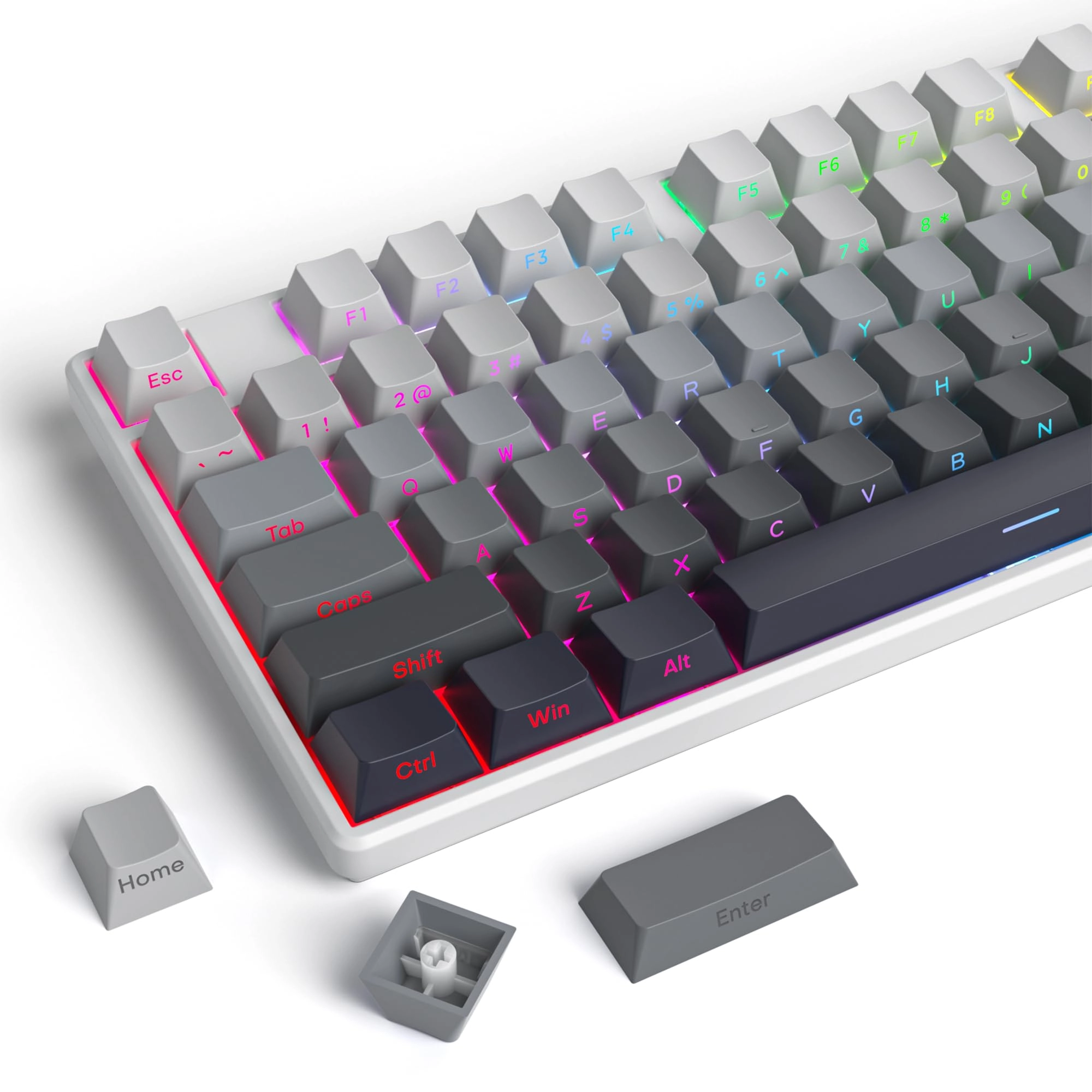 Cherry Profile Side Printed PBT Keycaps - US layout USB