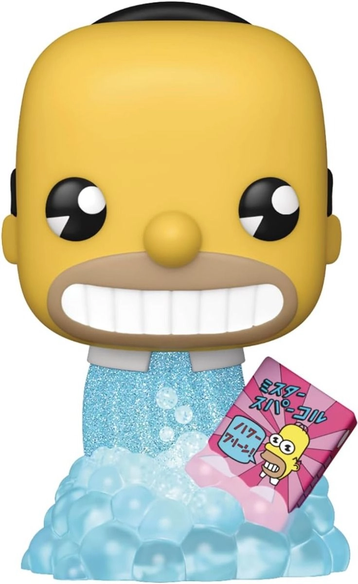 FUNKO Mr Sparkle - Simpsons - Pop! Tv Diamond Glitter Exclusive Vinyl Figures