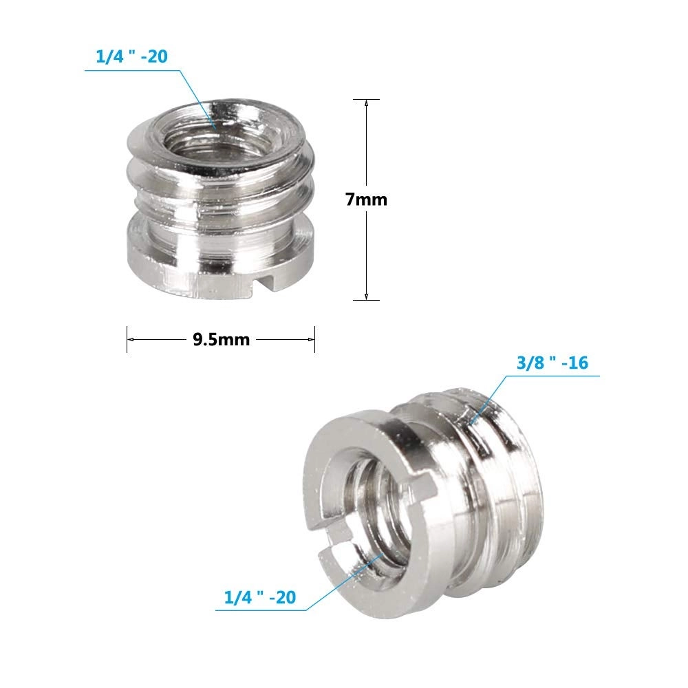 Micro Screw Adapter - 1/4"-20 3/8"-16