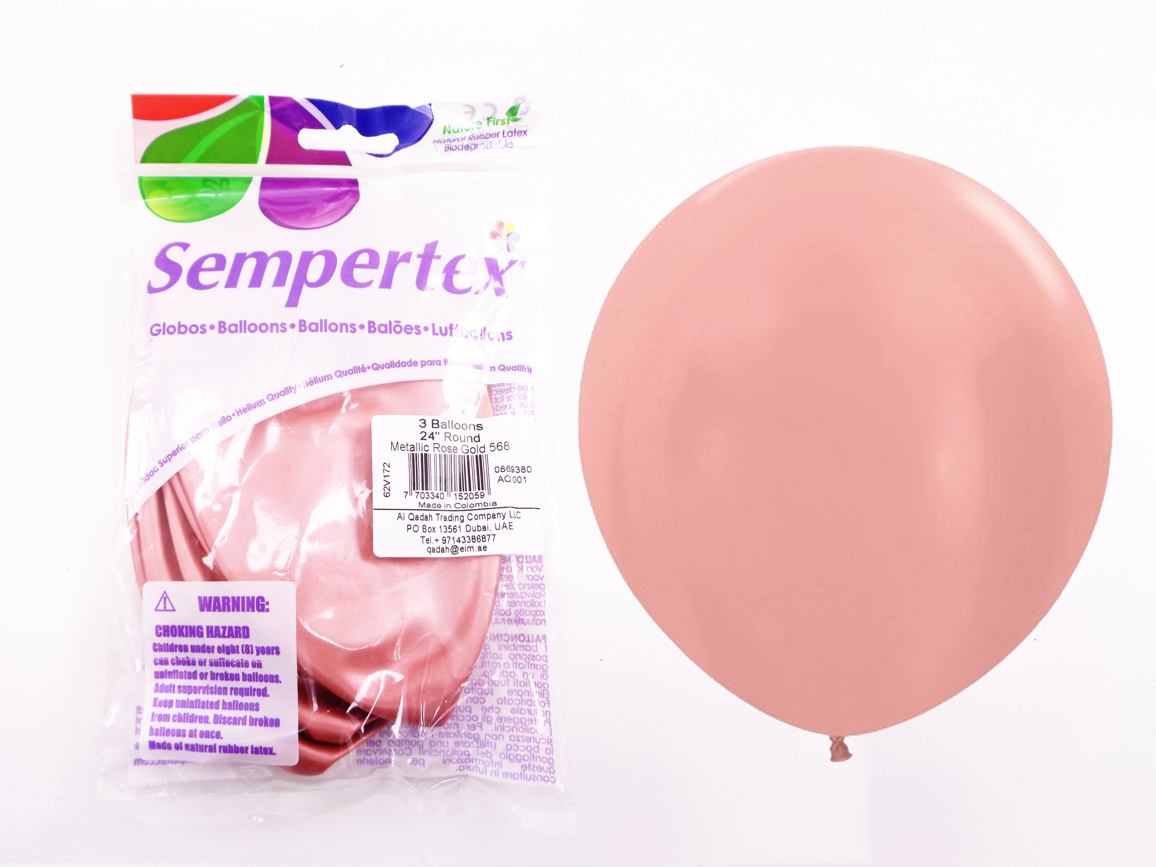 Round Balloons - 3 pcs